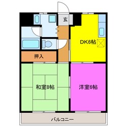 パストラーレⅢの物件間取画像